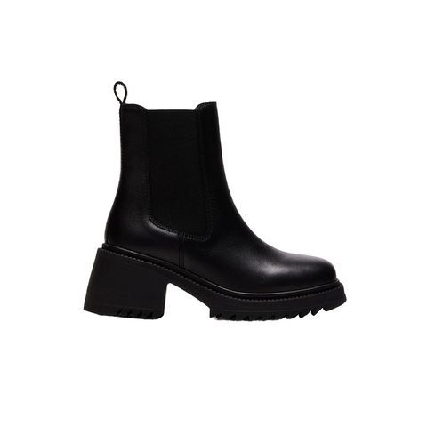 Botas Negras de cuero - para mujeres | Black leather boots - for women