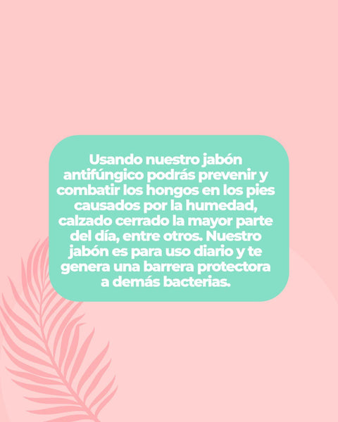 Jabón antifúngico para pies - Antifungal foot soap