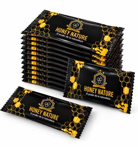 Honey Nature - Suplemento Íntimo Natural - 24 Sobres Light Version
