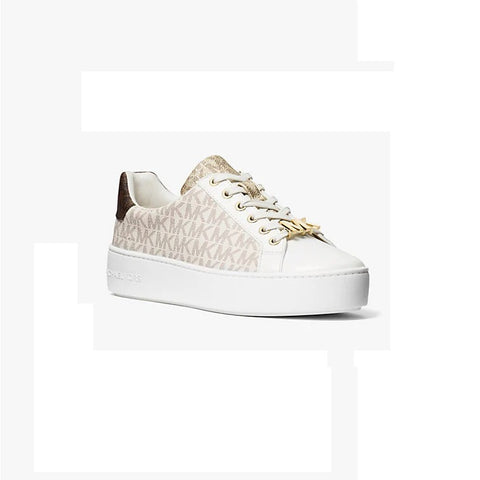 Michael Kors Tenis Poppy - WHITE